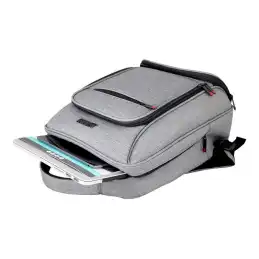 Urban Factory Mixee Edition Backpack 15.6" Grey - Sac à dos pour ordinateur portable - 15.6" - gris, noir (MCE15UF)_4